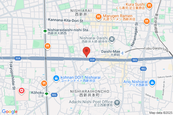 Tokyo Toyopet Motor Sales Co., Ltd. Nishi Arai Br.