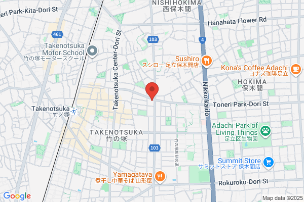 Adachi Seiwa Shinyo Kinko, Takenotsuka Br.