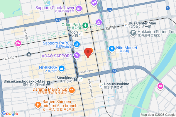 Sapporo Lion Ltd., Tanukikoji-ten