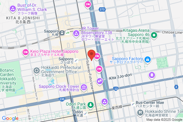 Meitetsu World Travel Inc. Sapporo Center Biru Br.