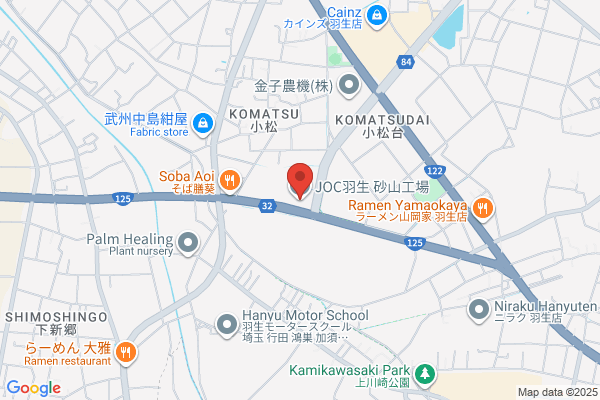 Kawasho Gecoss Co., Ltd. Hanyu Kenki Center