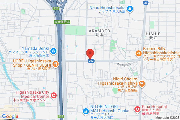 Osaka Hino Jidosha Co., Ltd. Higashiosaka Br.