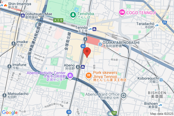 PUDOステーション　Osaka Metro谷町線　文の里駅　改札出て左手