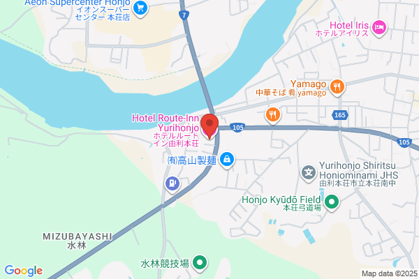 ホテルルートイン由利本荘