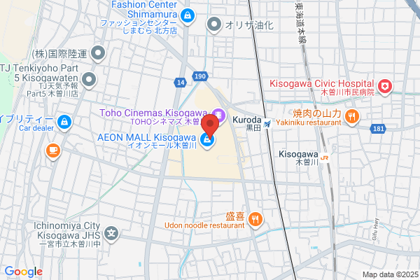 丸亀製麺イオンモール木曽川