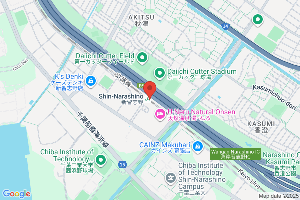 PUDOステーション　JR東日本　新習志野駅
