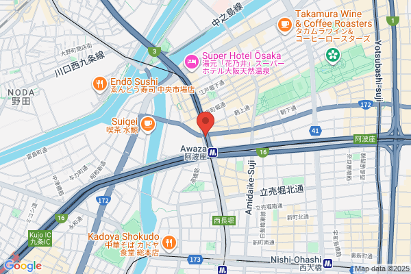 PUDOステーション　Osaka Metro谷町線　南森町駅　東改札出口向かい