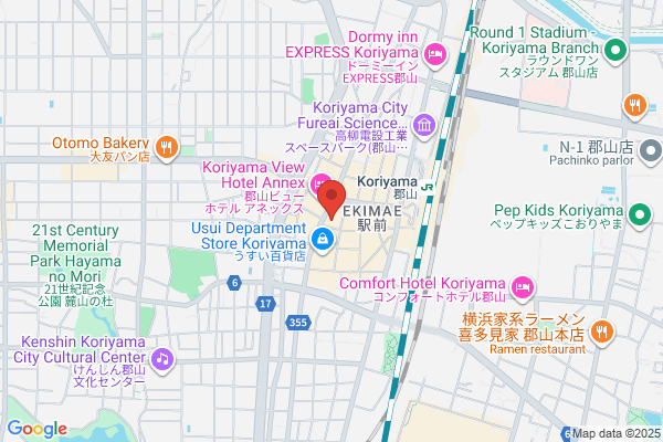 ホテルグローバルビュー郡山