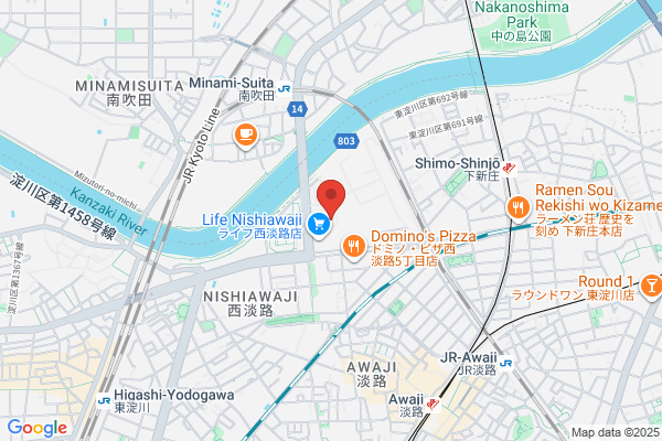 PUDOステーション　Osaka Metro四つ橋線　肥後橋駅　南改札付近