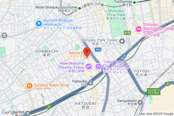 Denny's Nishi Shinjuku-ten