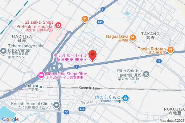 ホテルルートイン草津栗東-栗東インター国道1号-