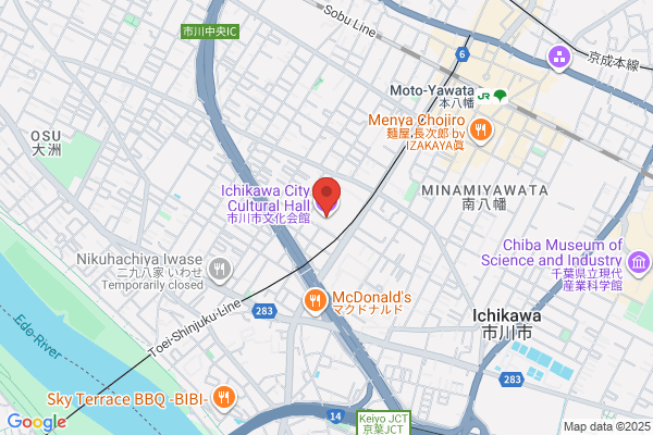 市川会場 - 閉館