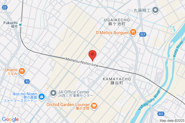 Meitetsu Tobu Kanko Tourist Co., Ltd. Nishio Br.