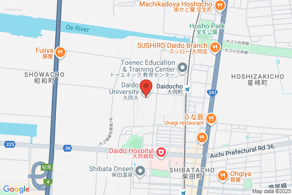 Daido Institute of Technology, Hakusui Campus