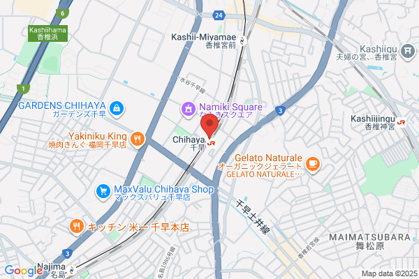 PUDOステーション　西日本鉄道　香椎宮前駅
