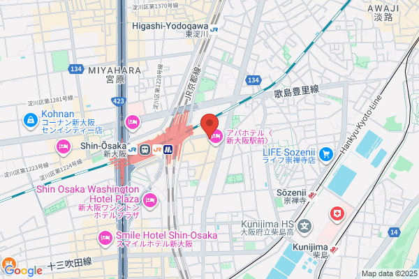 Eki Rent-A-Car Kansai Co., Ltd. Shinosaka Office