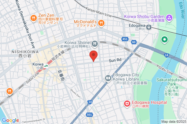 Tokyo Higashi Shinkin Bank, Koiwa Br.
