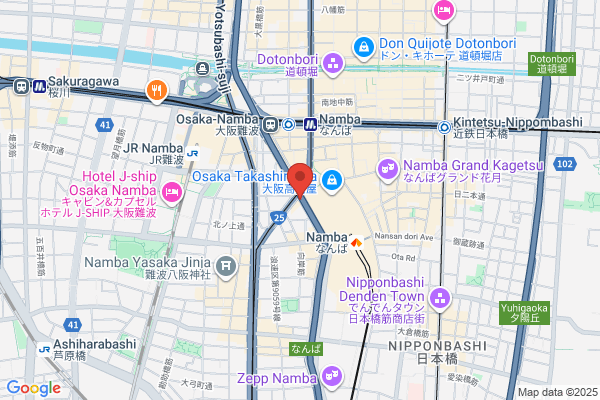 メガネスーパーNAMBAなんなん店