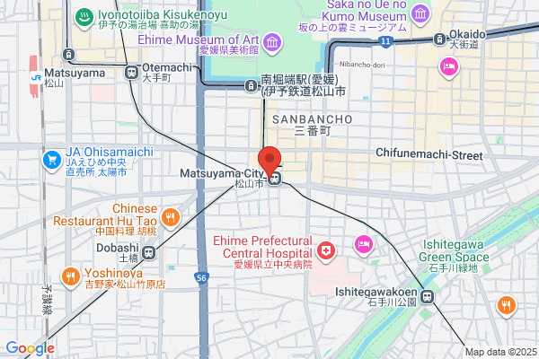 松山市駅前
