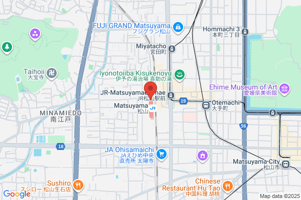 松山市駅前