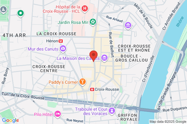 Croix-Rousse（クロワ・ルース）