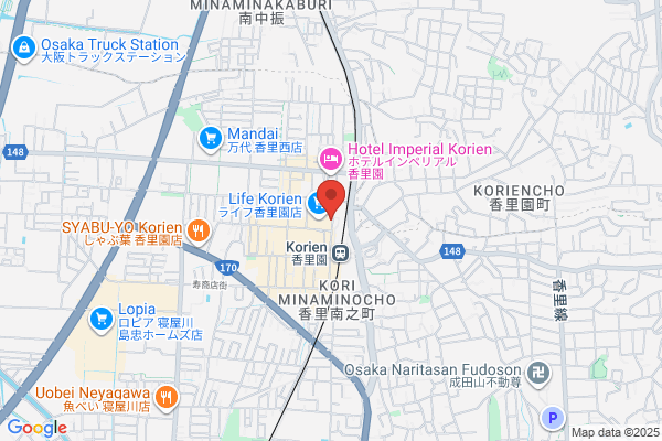 Kinki Osaka Bank Ltd., The Kayashima Br.
