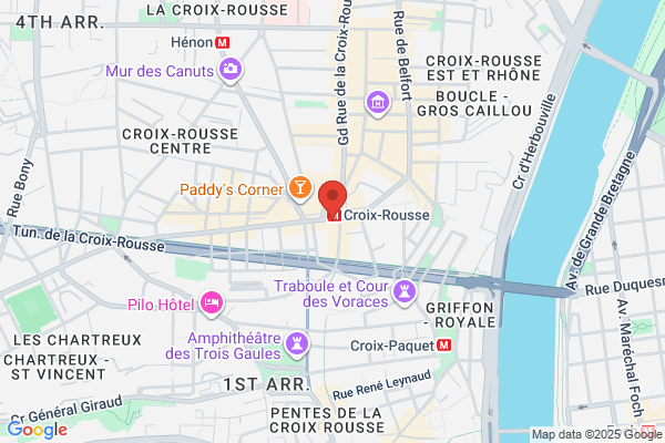 Croix-Rousse（クロワ・ルース）