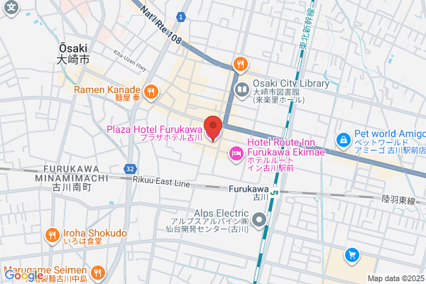 Plaza Hotel Furukawa