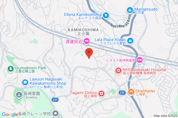 Nagasaki Minamiyamate 16 Bankan Carta