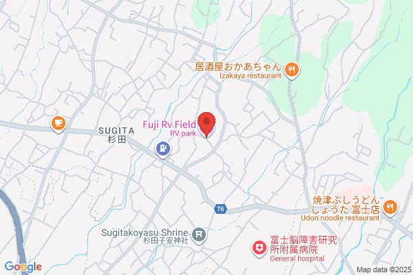 富士山と夜景のキャンプ場 桂の森CAMPERSFIELD