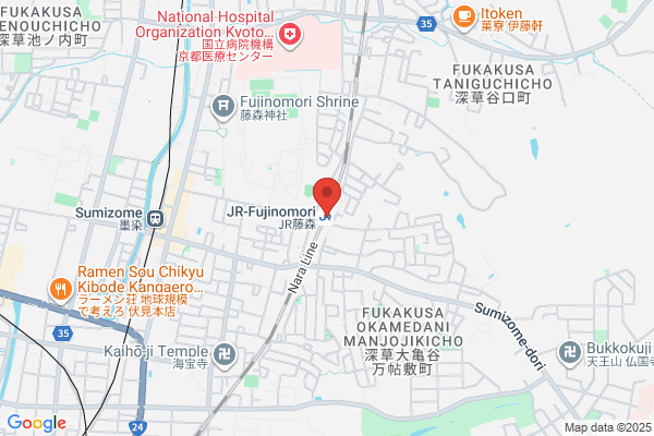 PUDOステーション　JR西日本　藤森駅