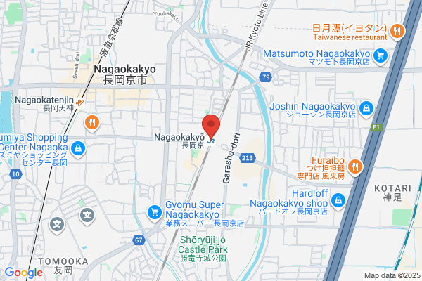 JR Nagaokakyo Ekimae Kanko Information