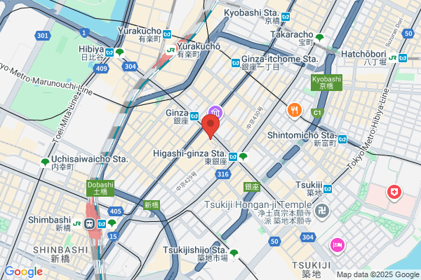 tcc GINZAの洋食