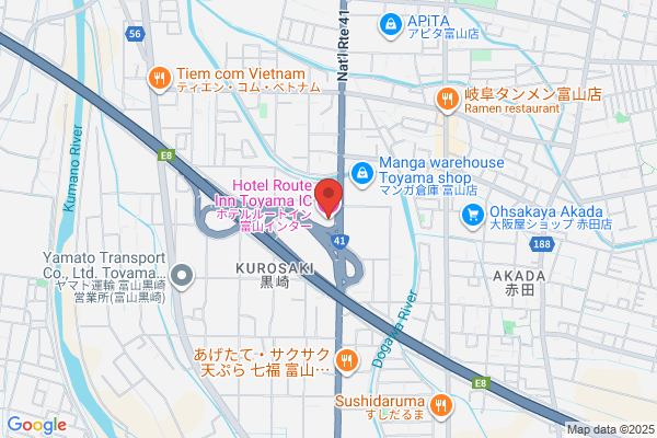 ホテルルートイン富山インター