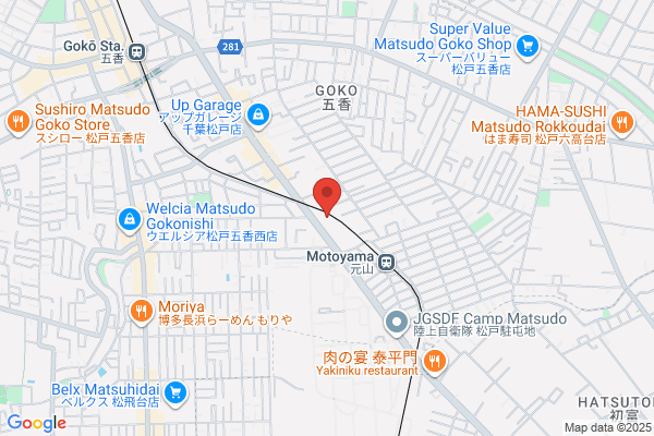 ウエルシア松戸元山店