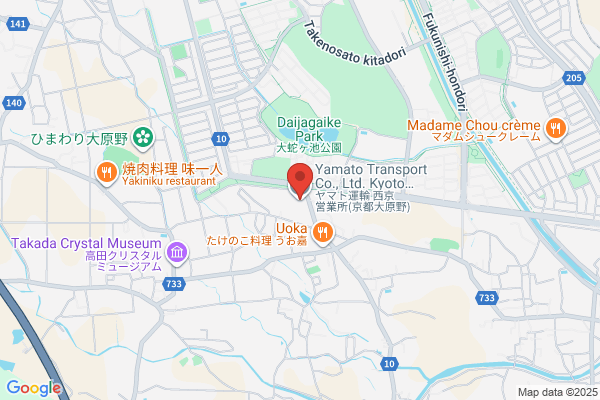 ヤマト運輸 西京営業所（京都大原野）