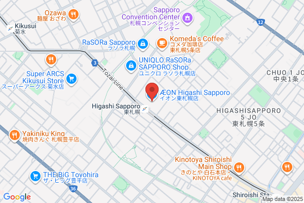Daiei, Higashi Sapporo Store