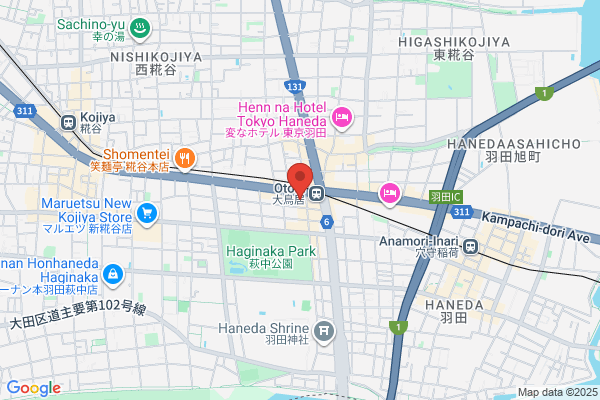 東横INN蒲田1