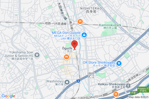 PUDOステーション　JR東日本　新子安駅（アクセス）