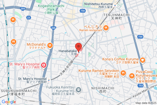 PUDOステーション　西日本鉄道　高宮駅