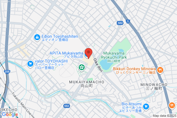ロッテリア アピタ向山