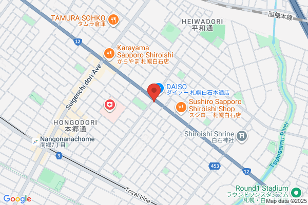 なか卯 札幌白石本通店