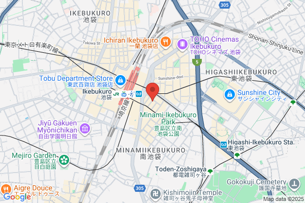 ｻﾝﾏﾙｸｶﾌｪ　池袋東口店