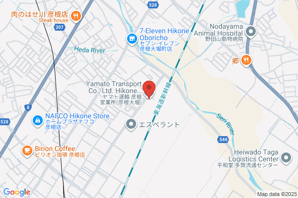 ヤマト運輸 彦根営業所（彦根大堀）