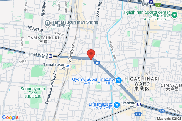 東横INN大阪谷四交差点