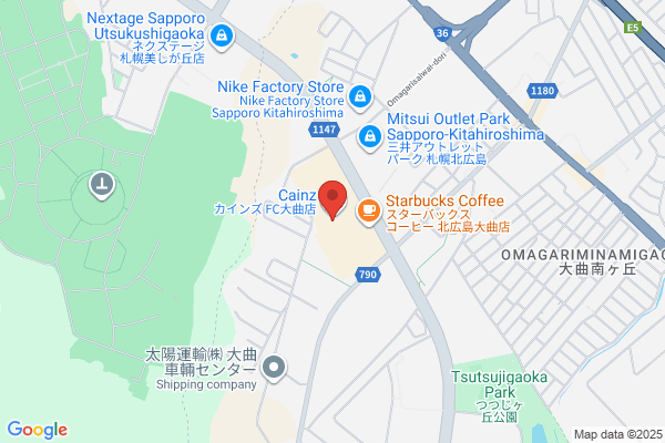PGA TOUR SUPERSTORE 札幌北広島店