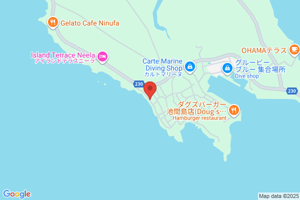 池間島の海が見える絶景サロン アロハ堂