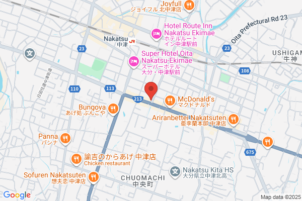 吉野家 ２１３号線中津店