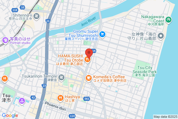 なか卯 津乙部店
