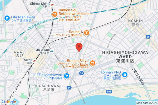 背脂豚骨らーめん めめめ麺